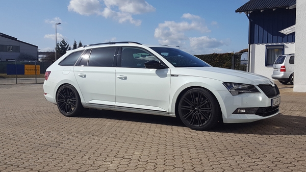 Eibach Sportline Tieferlegung Gewindefedern E21-GF3G-3 für Skoda Superb 3V